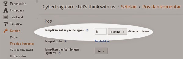 Cara Mengatasi Postingan Yang Muncul Hanya 1 Artikel