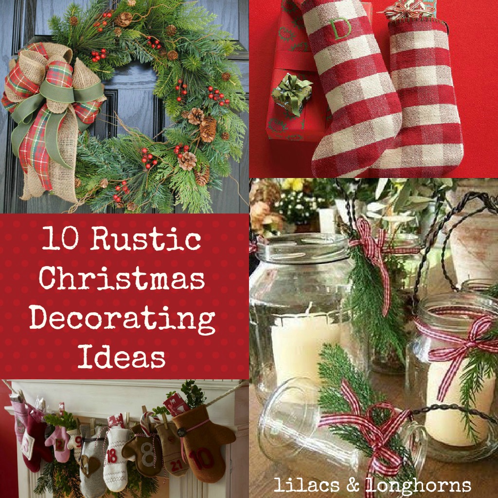 10 Rustic Christmas Decorating Ideas - www.