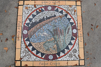 False Creek Vancouver tile mural mosic.