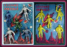 Captain Video; Christmas Crackers; Italian Spacemen; Legione Spaziale; Lido Captain Video; Made In Italy; Plastic Figures; Post Captain Video; Post Cereals; Pulp Sci Fi Figurines; Small Scale World; smallscaleworld.blogspot.com; Space Figures; Space Legion; Space Warriors; Spaceman; Spacemen;