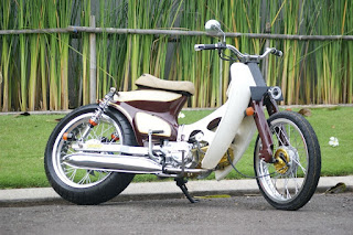 Modifikasi motor Honda grand