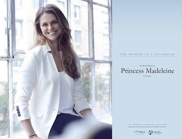 Princess Madeleine of Sweden has recently done an interview and photoshoot with Oriflame