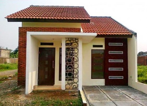 20 Inspirasi Rumah Minimalis 1 Lantai dengan Atap Pelana 