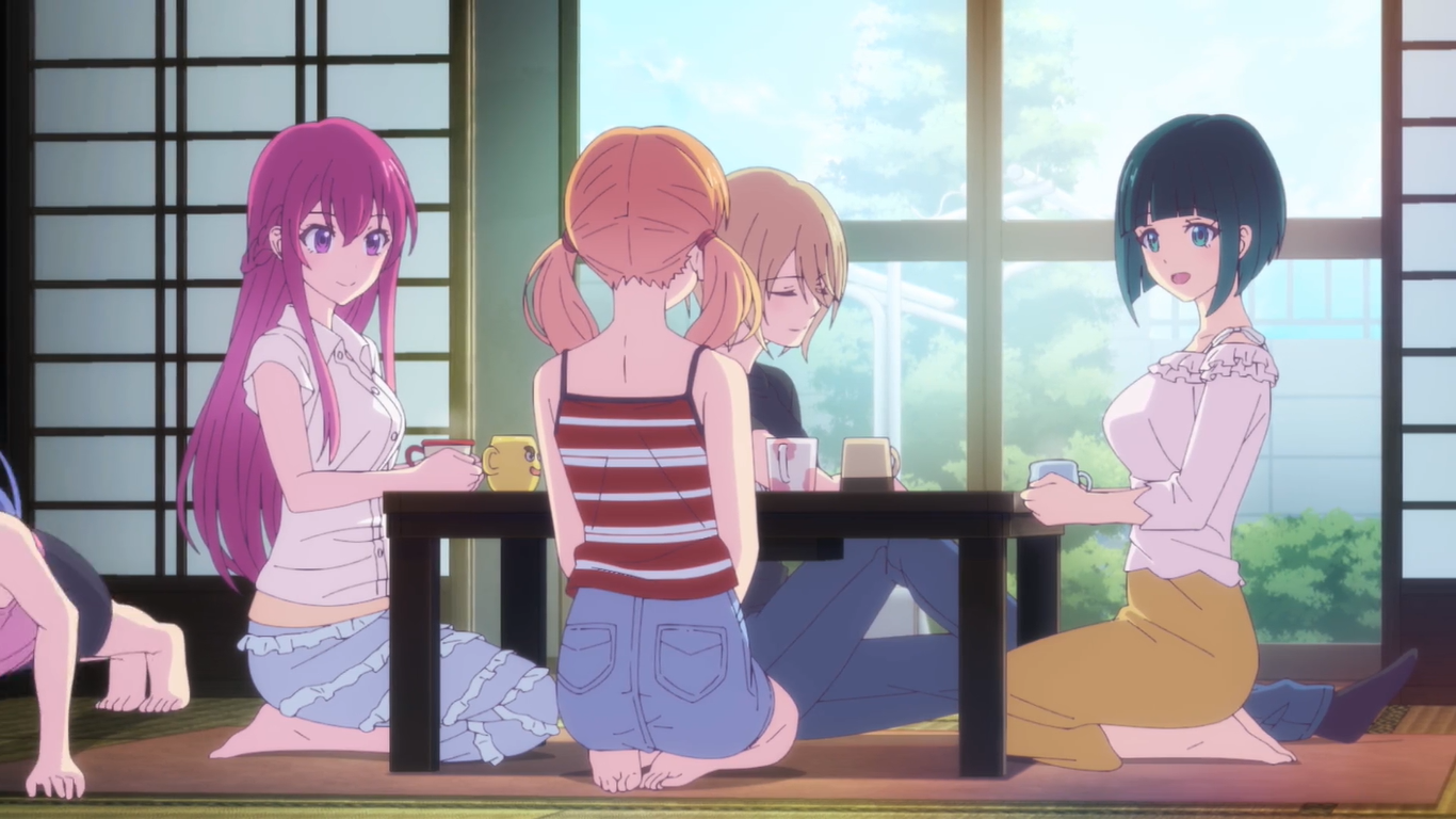 The Café Terrace and Its Goddesses transmite vídeo de personagem de anime  para Riho Tsukishima - Web Rádio PQP