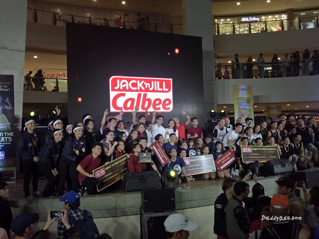 Participating University Dance Crews during the launching of Jack 'n Jill #DoTheCalbeats Dance Challenge Online