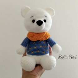 Osito polar amigurumi