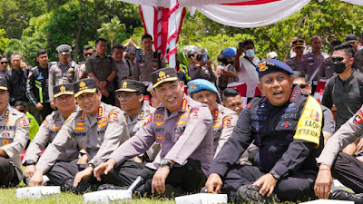 Gelar Gladi dan Apel Pasukan, Kapolri Pastikan KTT G20 Berjalan Lancar dan Aman