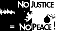 Flyer No Justice No peace