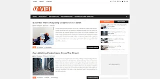 Vipi Blog Blogger Template