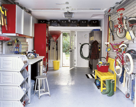 But I have a confession our garage was anything but organized