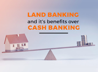Land banking is the act of buying undeveloped land with the goal of holding it for a while and selling it for profit at a future date when the price appreciates.