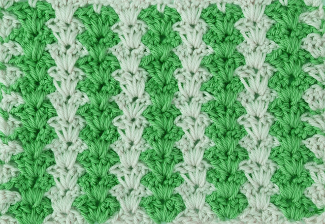 5 Crochet Imagen Puntada de verano en forma de abanico a crochet por Majovel Crochet facil sencillo bareta paso a paso DIY