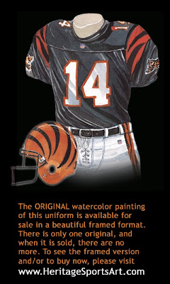 Cincinnati Bengals 2001 uniform