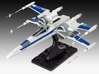 Revell 1/50 Resistance X-Wing Fighter (06744) English Color Guide & Paint Conversion Chart