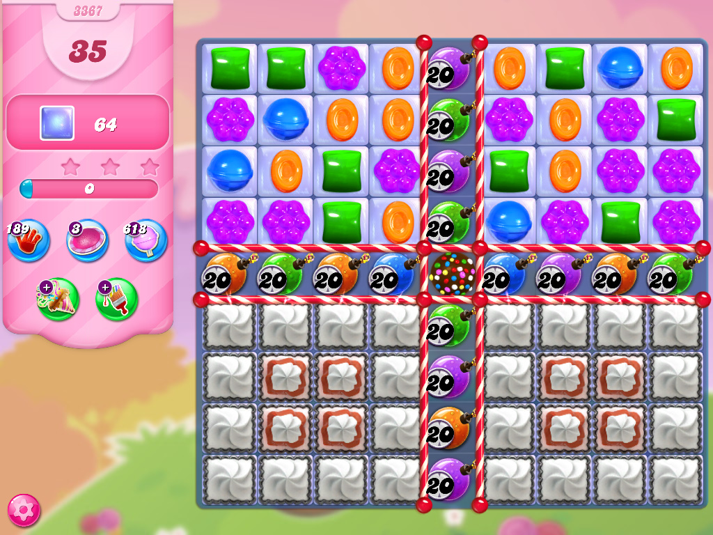 Candy Crush Saga level 3367