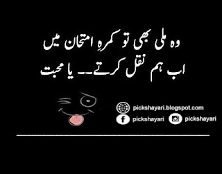 Funny Shayari in Urdu