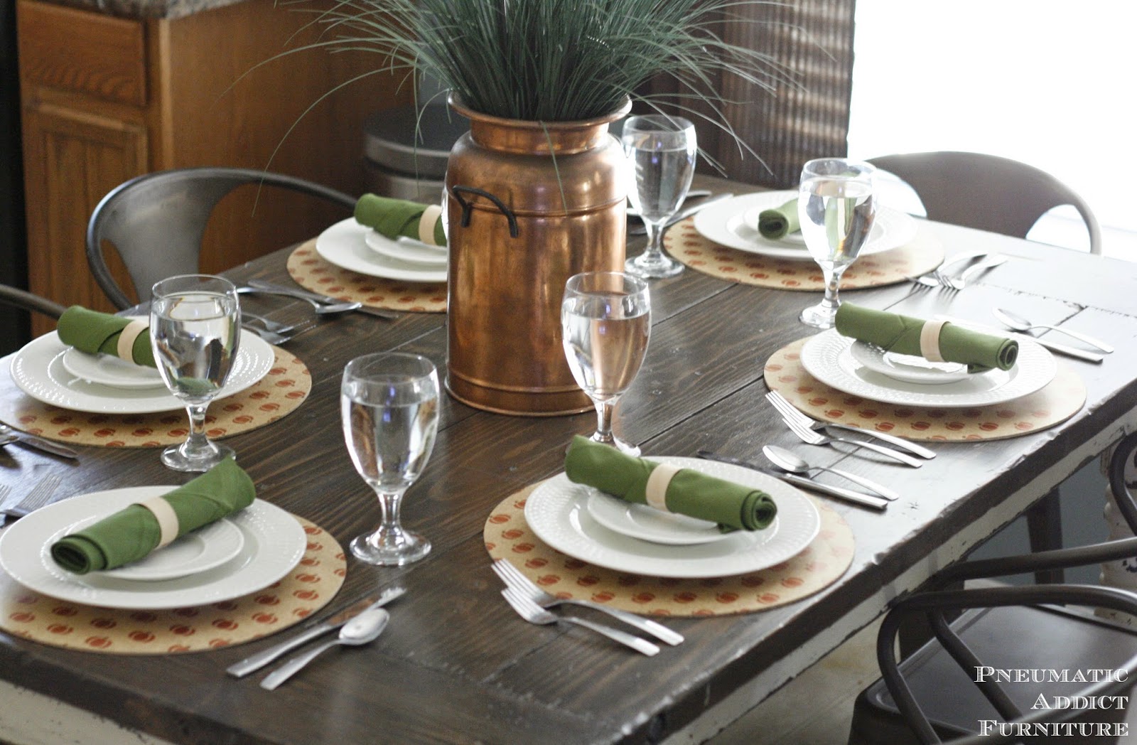 Chargers Table Setting & What Do You Think? Thanksgiving ...