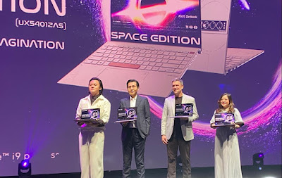 Asus Zenbook 14X OLED SPACE EDITION : Laptop Asus Bernuansa Luar Angkasa