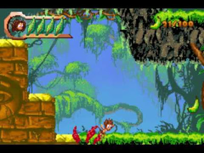 โหลดเกม Tarzan Return To The Jungle .gba