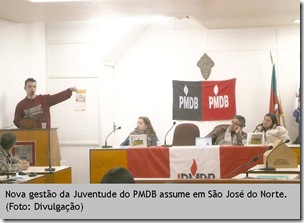 Nova gestão da Juventude do PMDB assume em São José do Norte