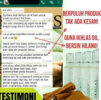 Ikhlas Oil Testimoni 11