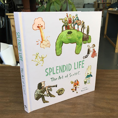 MondoCon 2017 Debut Splendid Life: The Art of Scott C. Hardcover Book