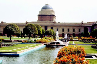 Garden at Rashtrapati Bhavan