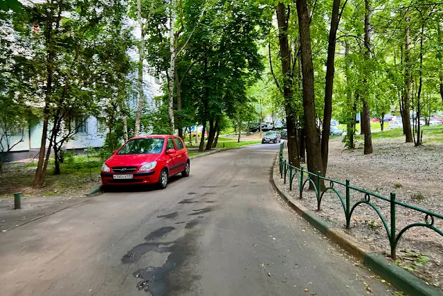 улица Лобачевского, дворы