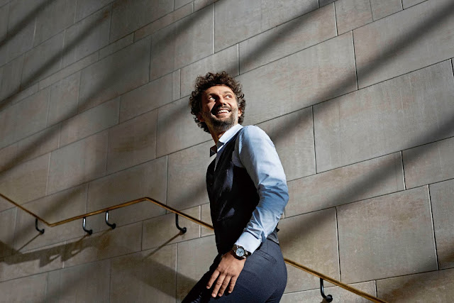 German Tenor Jonas Kaufmann (photo: Rolex/Benoît Peverelli) wearing a rolex