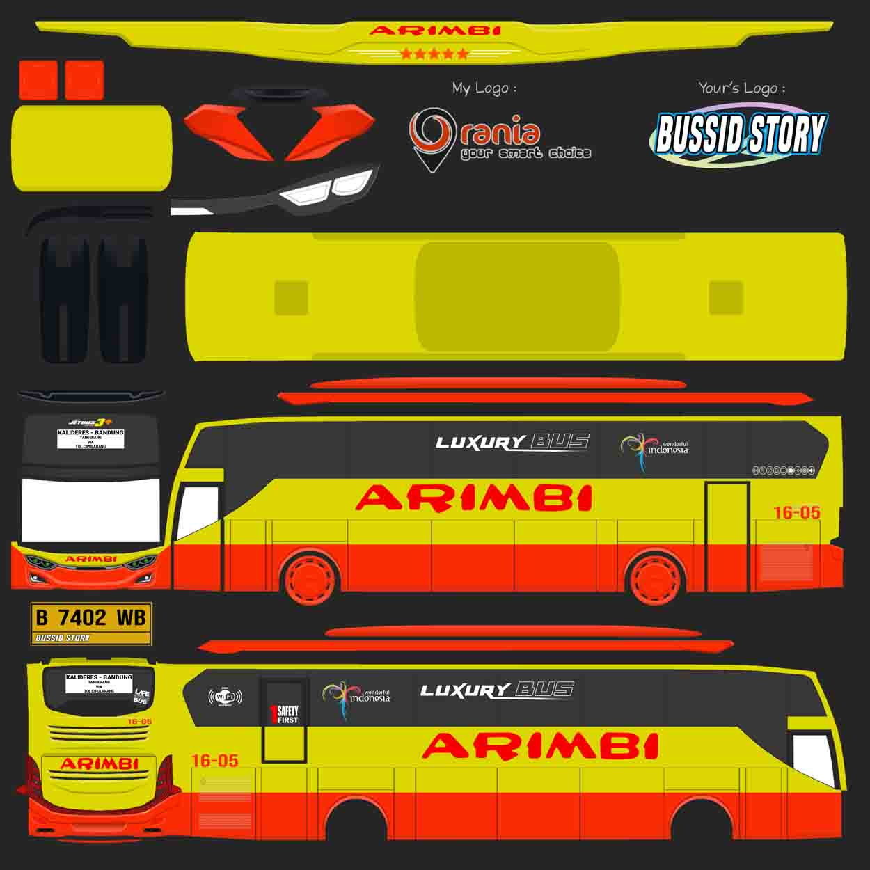 stiker bus simulator arimbi