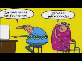 Abuelos con Internet