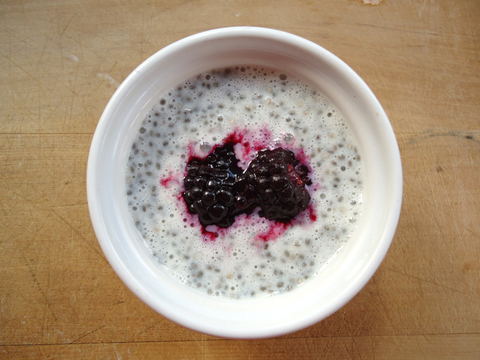 Easy Vanilla Berry Chia Dessert