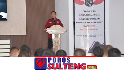  Mantapkan pengamanan di TPS. Polres Morowali Utara gelar pembekalan dan simulasi pengamanan TPS.