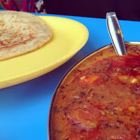 Curry & Paratha @ Gupta Restaurant, Gorakhpur