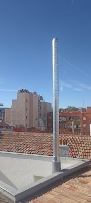 alargar tubo chimenea