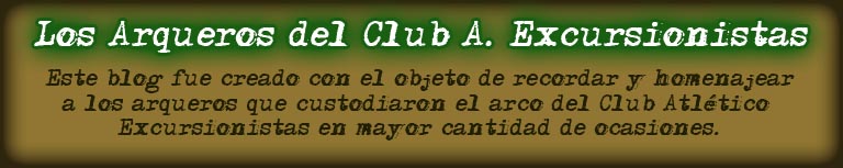 Arqueros del Club Atlético Excursionistas