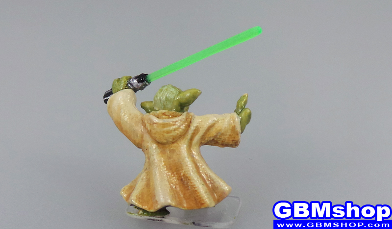 star wars miniature Imperial Assault Yoda Jedi Master #24 Revenge of the Sith Star Wars Miniatures Custom Customize and Painting