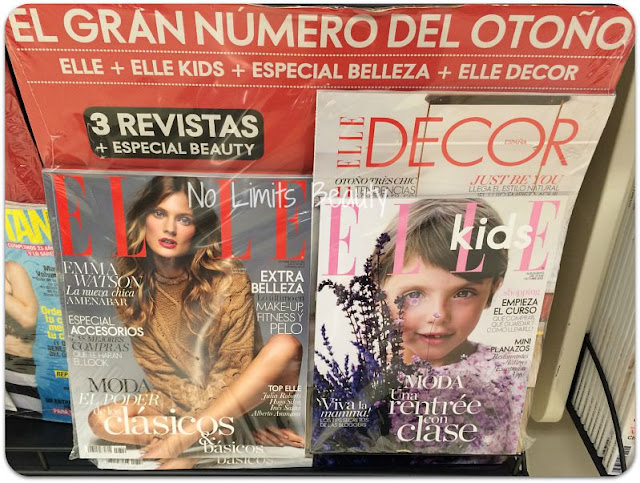 Regalos revistas Octubre 2015: Elle