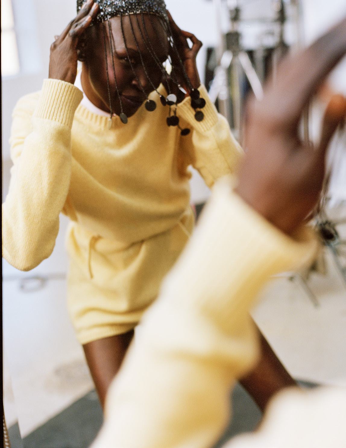 Alek Wek in Vogue Netherlands April 2023 by Sean Thomas