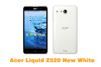 harga dan spesifikasi Acer Liquid Z520 New White Smartphone