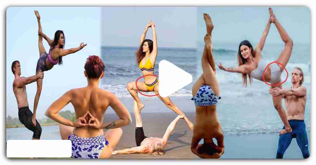 Ashika Yoga on Beach