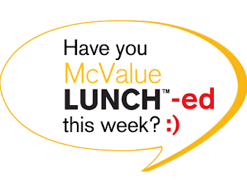 McValue Lunch Everyday From 12PM till 3PM.!