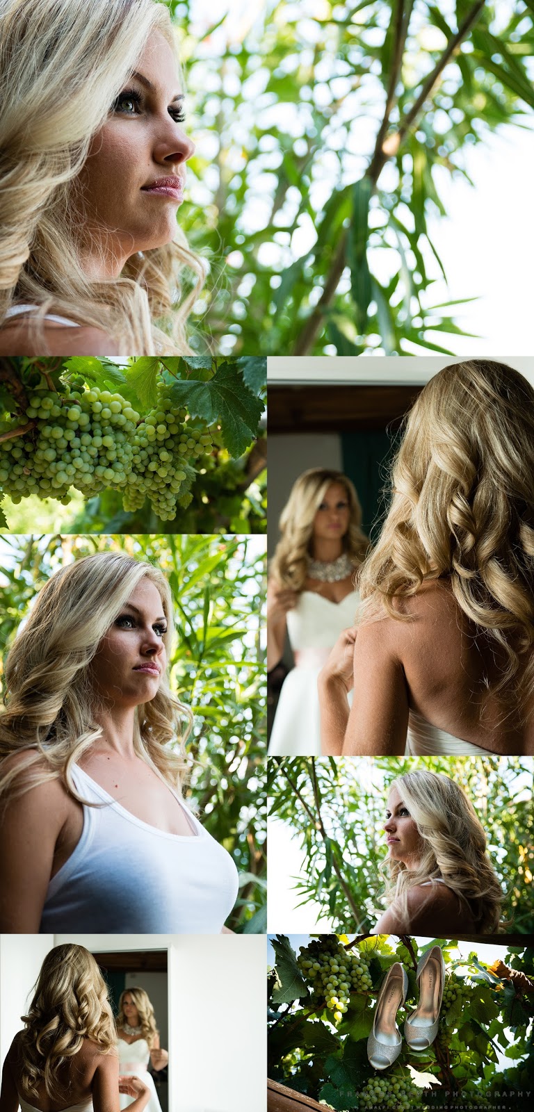 Bridal portraits in Ravello