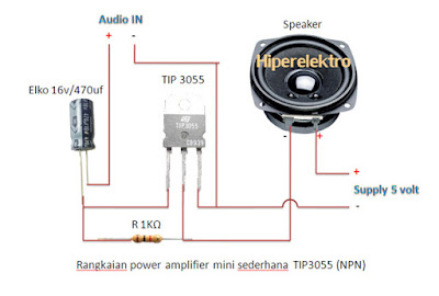 Cara Membuat Amplifier Mini Sederhana