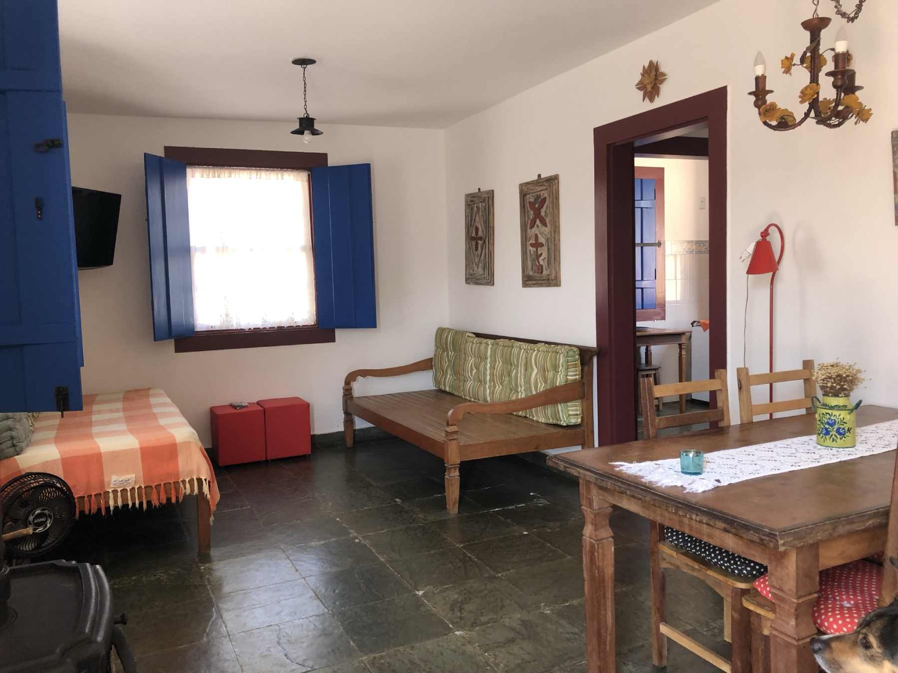 casa que alugamos em Tiradentes