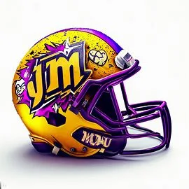 James Madison Dukes Concept Football Helmets