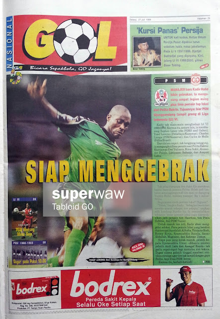 GOL NASIONAL: SIAP MENGGEBRAK