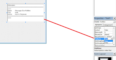Tutorial AzisJS | Cara buat MessegesBox Multiline di VB6