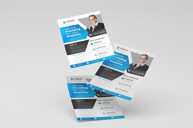 Creative and modern corporate flyer design