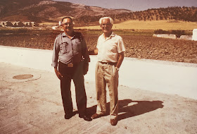 Rudolf Janda y José Pino Rivera (1983). Fuente: Archivo personal de José Pino Rivera.